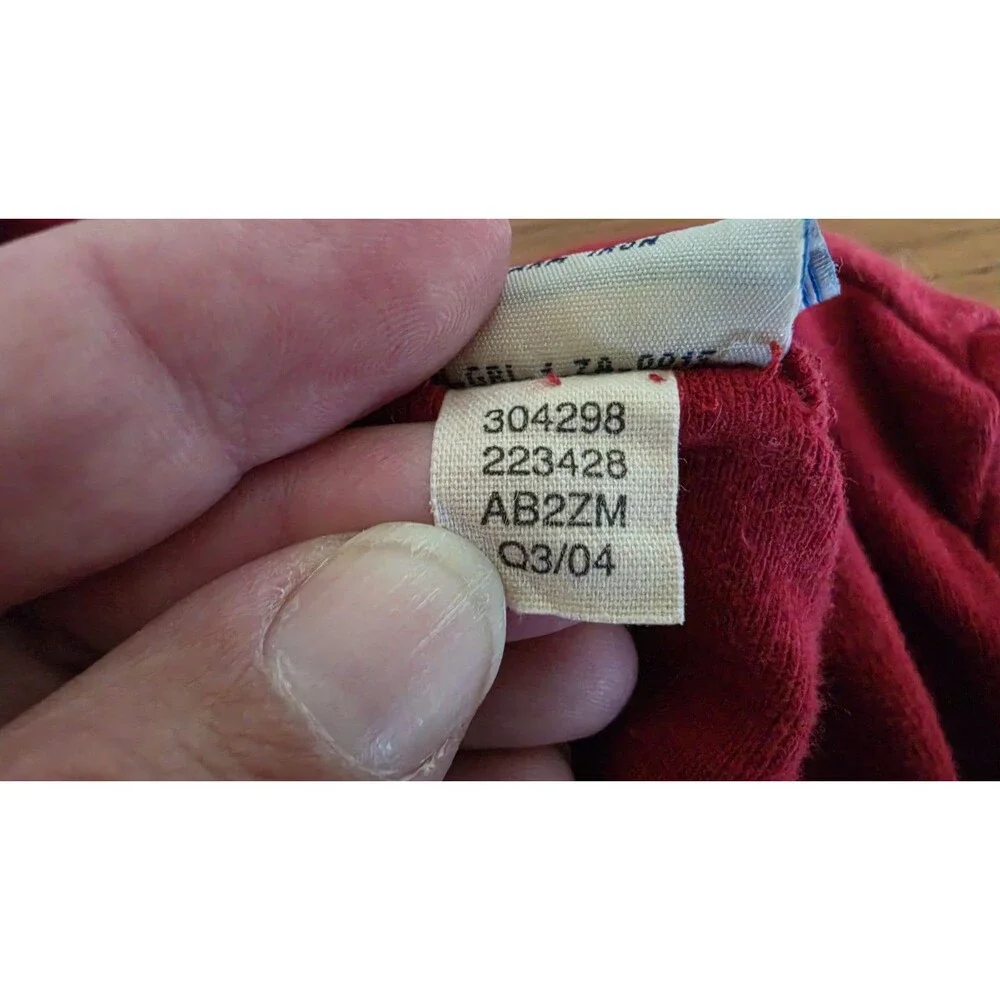 Old Navy Girl's Red Short Sleeve Top Size L Vintage READ Description